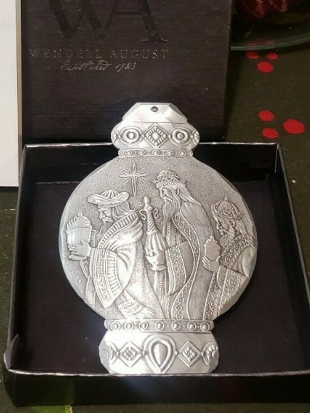 Wendell August Handmade Three Wisemen Ornament